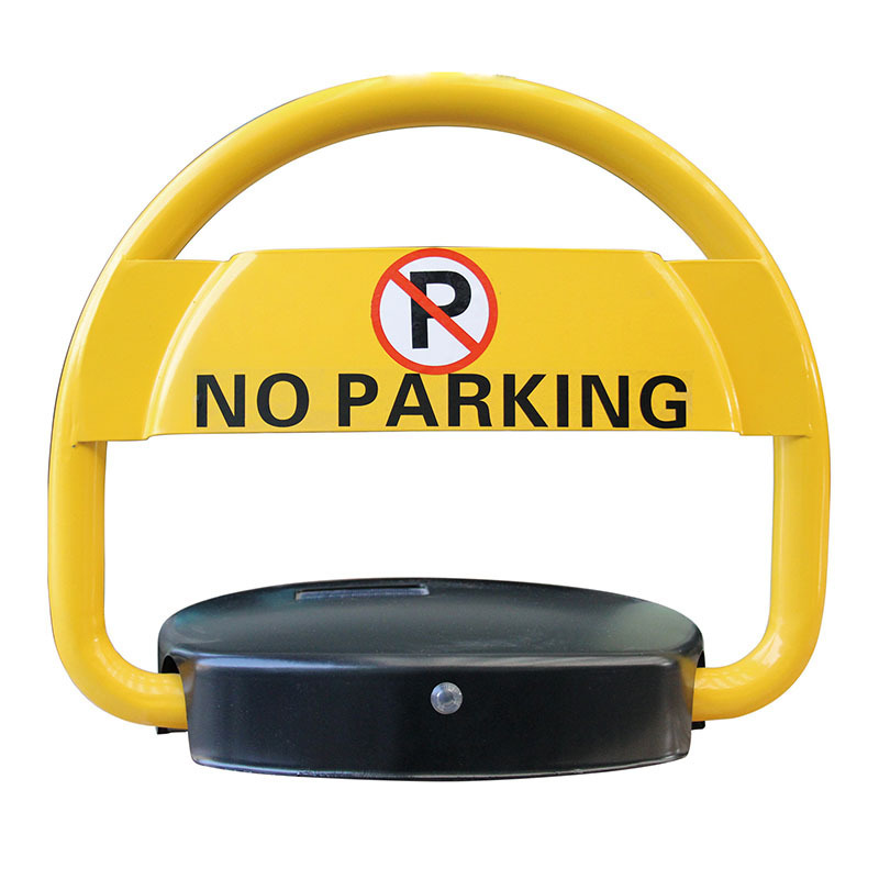 factory outlet Reserved yellow foldable folding personal private car parking park lot space lock barrier blocker