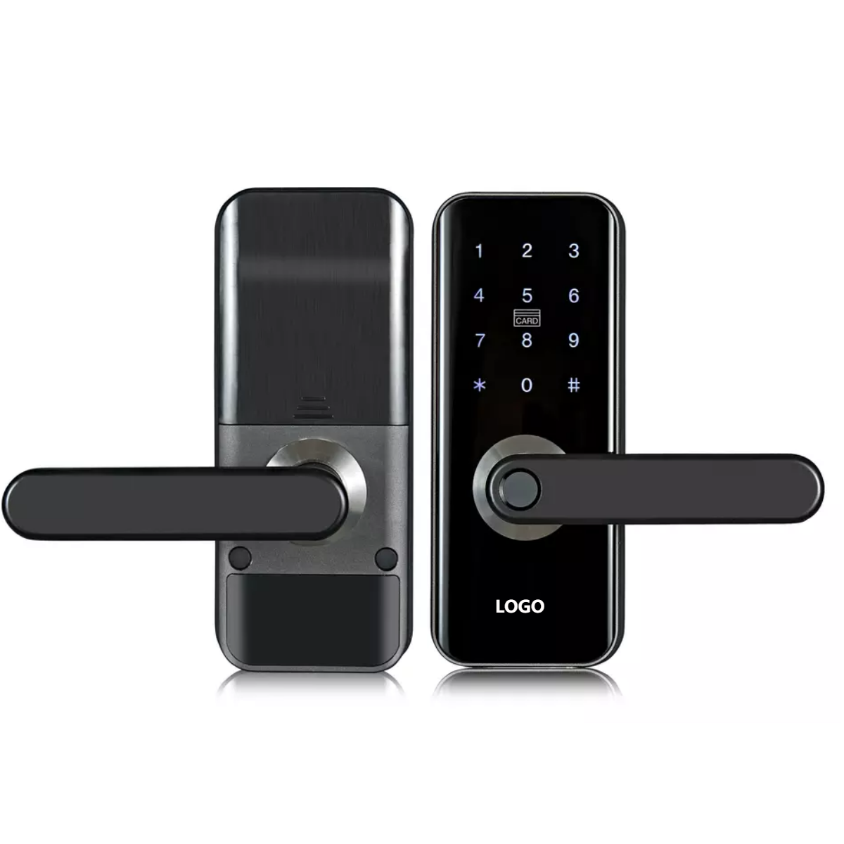 Wifi Keyless Door Finger Fingerprint Entry Electric Smart Gate Locks Wifi Home Intelligent Lock with American Standard