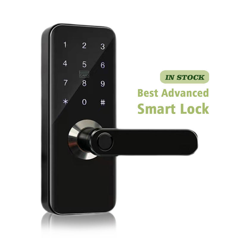 Wifi Keyless Door Finger Fingerprint Entry Electric Smart Gate Locks Wifi Home Intelligent Lock with American Standard