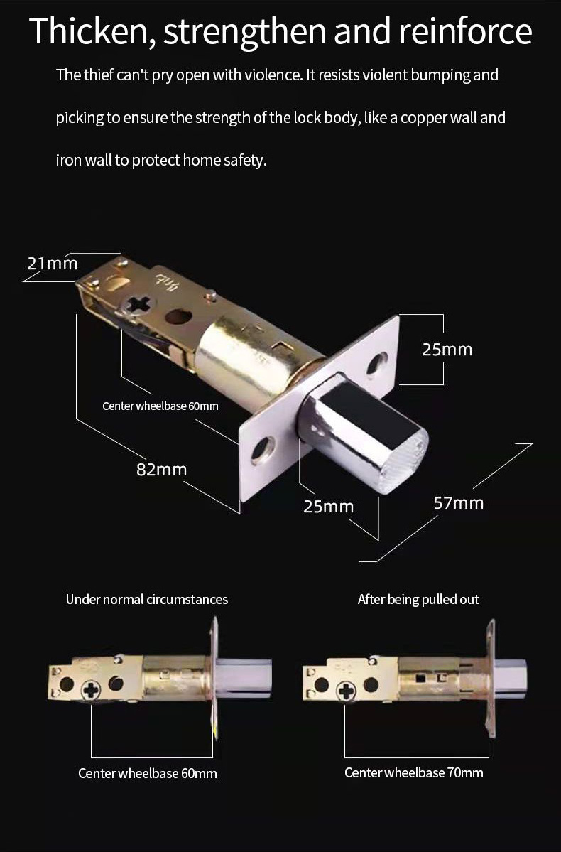 TTlock Smart Door Lock Ultra Narrow Gate Lock with BLE App Control and Fingerprint Technology