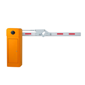 Access control folding arm parking barrier gate with RFID card reader