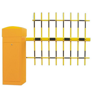 Electric Parking Lot Arm Barrier Gate System Car Park Boom Gates with Traffic Lights