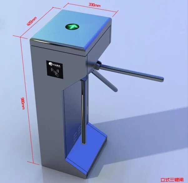 Anxia Security Semi-Automatic Access Control Tripod Turnstiles Door for Access Control System