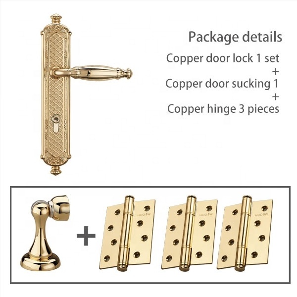 lockset door handle lock set Door Lock Handle Set Swing Handle  double swing door lock