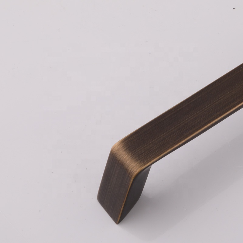 Hanton Brass Handle New Chinese Style Cabinet Door Drawer Handle Modern Simple Wardrobe American Style Cabinet Door Brass Handle