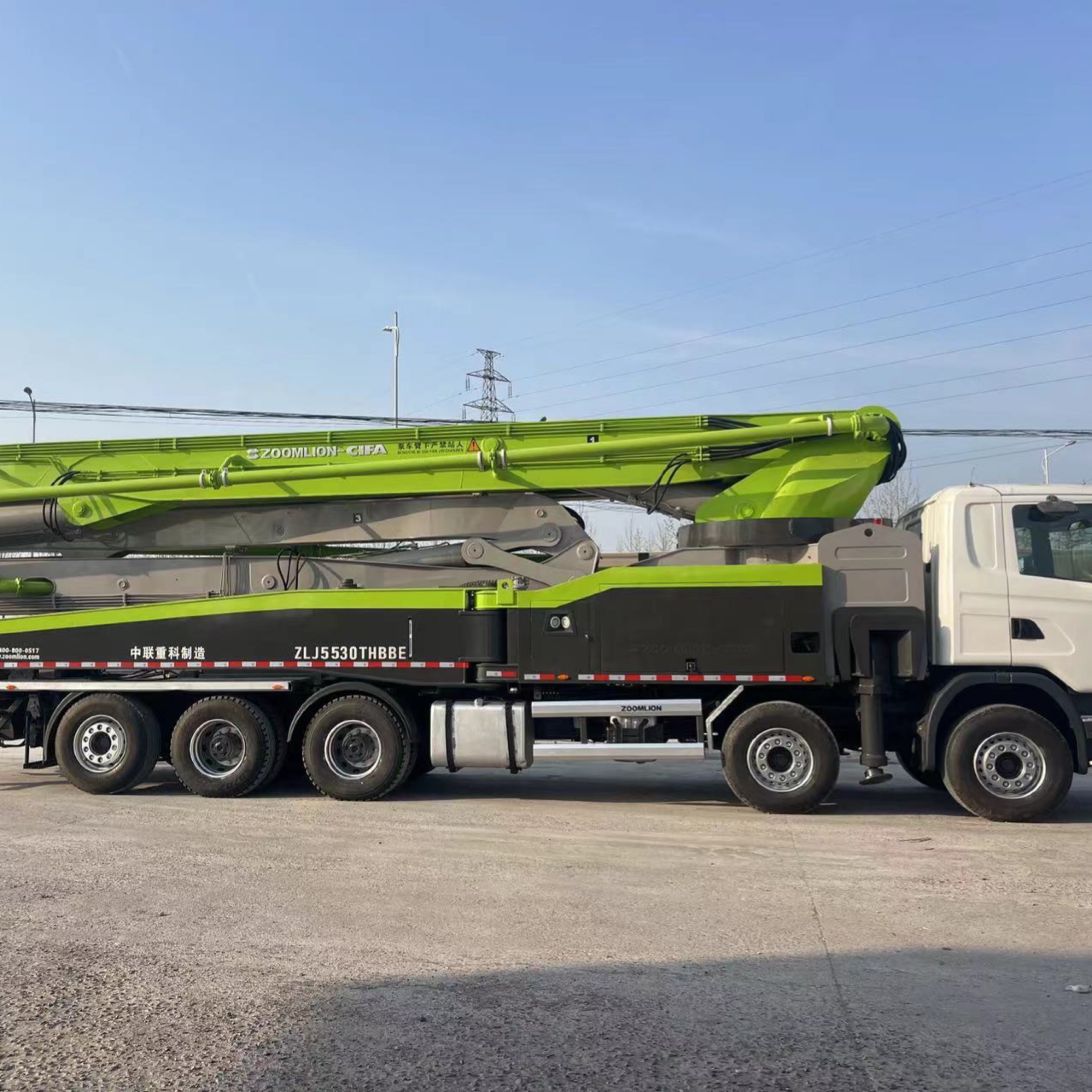 Zoomlion 63M Truck Mounted Concrete Pump with Good Price