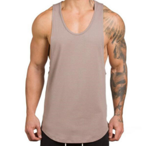 2019 New Design Mens Printing Stringer Tang Tops Muscle Man Gym Wholesale Gym Workout Singlets Vest Custom Quantity Stringers