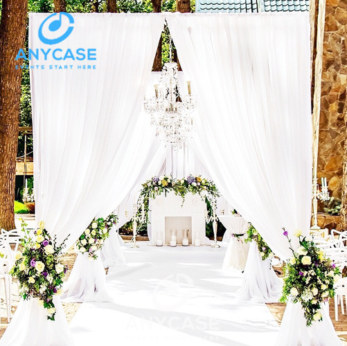 Elegant pipe and drape backdrops for wedding and events used pipe and drape for sale