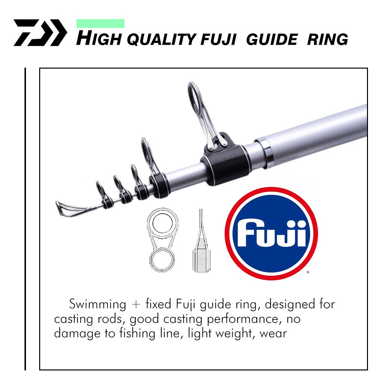 DAIWA PRIME SURE T CS Super Hard Sea Fishing Rod Fuji Guide Fuji Rings Telescopic Surf Rod 3.9m 4.2m 4.5m