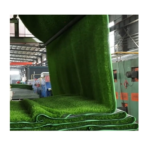 Environment-friendly Materials Natural Looking Soft Yarn C Shape 35mm Lawn For Landscaping Nylon Green Mat Artificial Grass