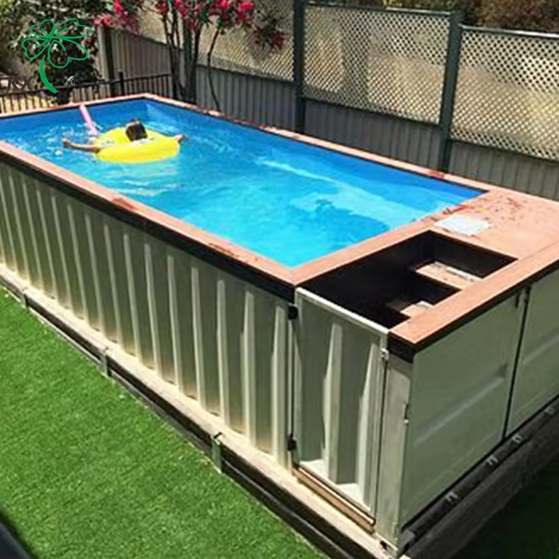 20 ft Shipping Container Swimming Pool 20ft Outdoor with Filtration and Heating System