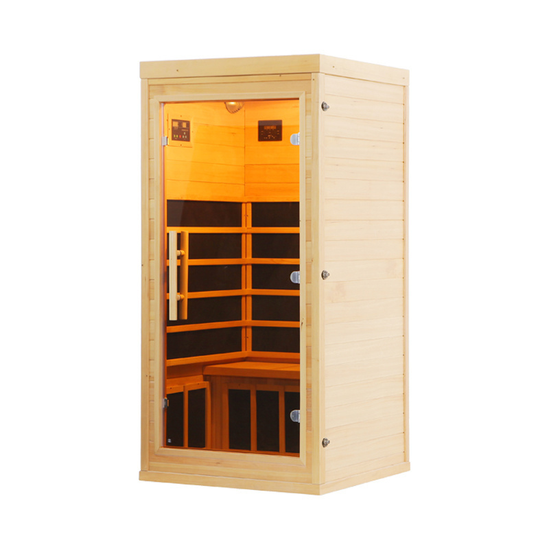 Hot Sale Infrared Sauna Indoor Far Infrared Sauna Rooms For 1-2 Person