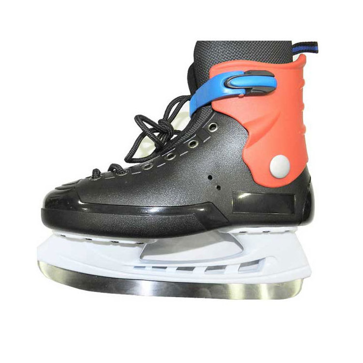 Warm and cold-resistant adjustable ice hockey skates, impact-resistant speed artificial ice skating