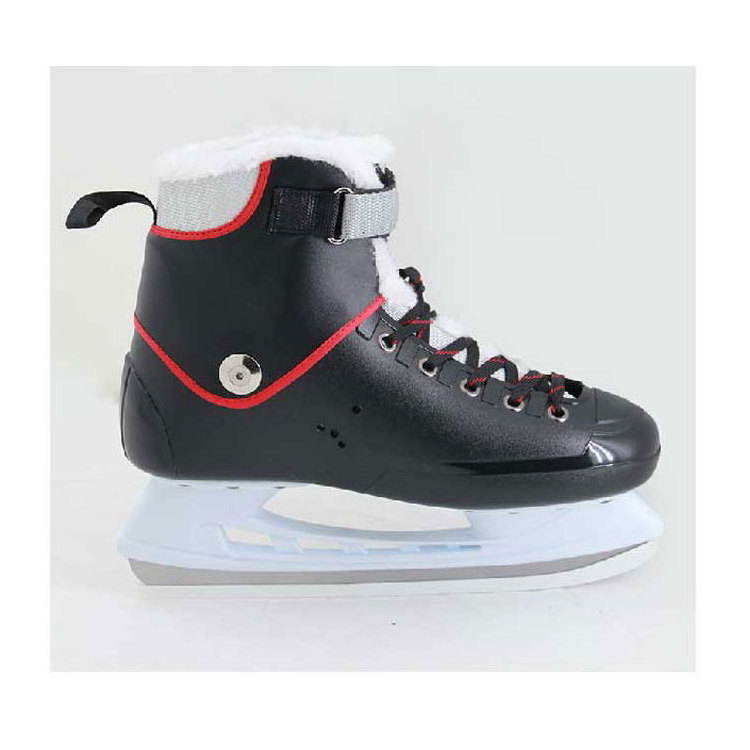 Warm and cold-resistant adjustable ice hockey skates, impact-resistant speed artificial ice skating