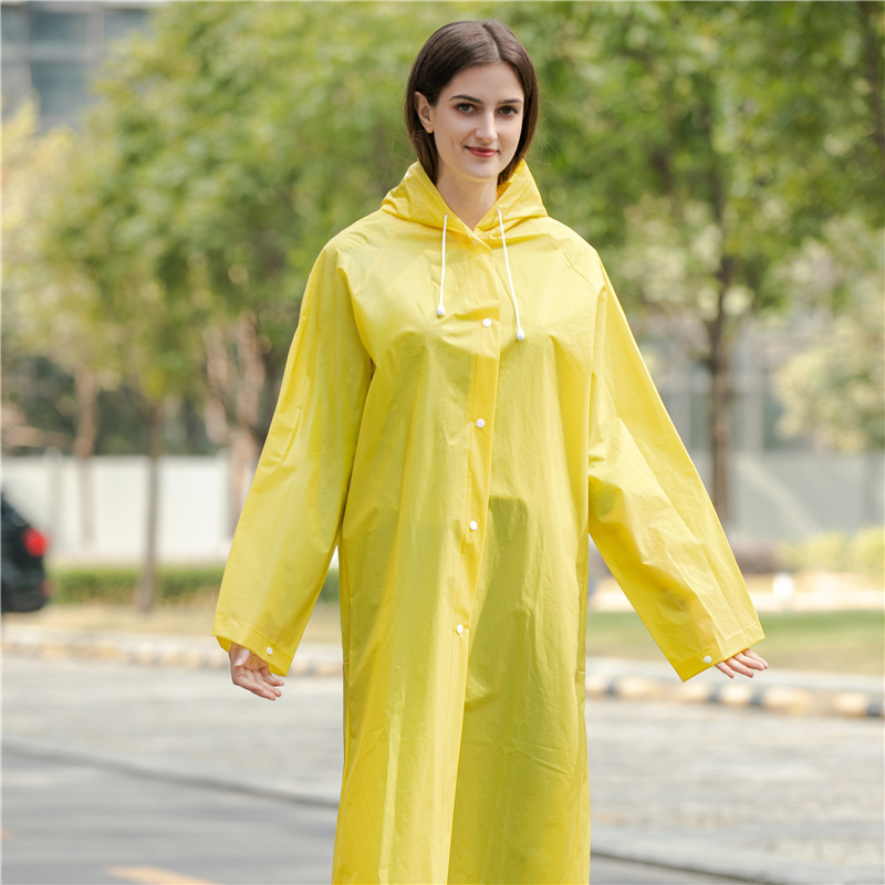 Fashion High quality women and men durable jacket EVA in stocked fashionable rain coat raincoats rain jacket