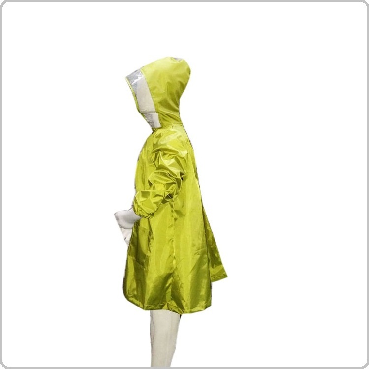 Cartoon Cute Boys Girls Polyester Kids Yellow Toddler Raincoats And Ponchos