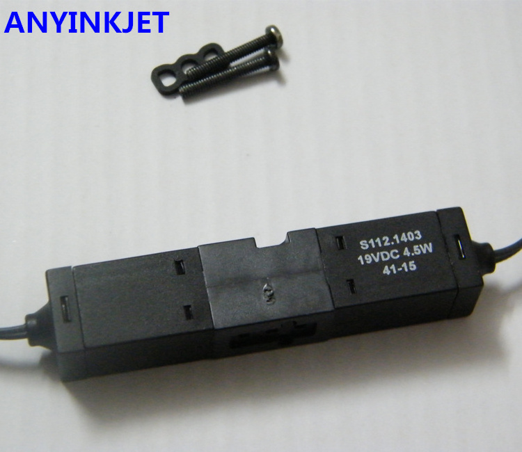 19V 4.5W valve for Videojet VJ1510 1210 printhead head solenoid valve for videojet 1210 1510 VJ1220 1610 1000 series printer