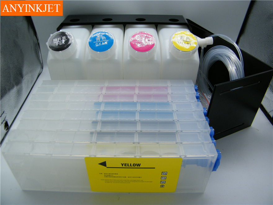 Ciss ink system for Roland VS640 VS420 Mutoh RA640 etc vertical cartridge printer double 4color