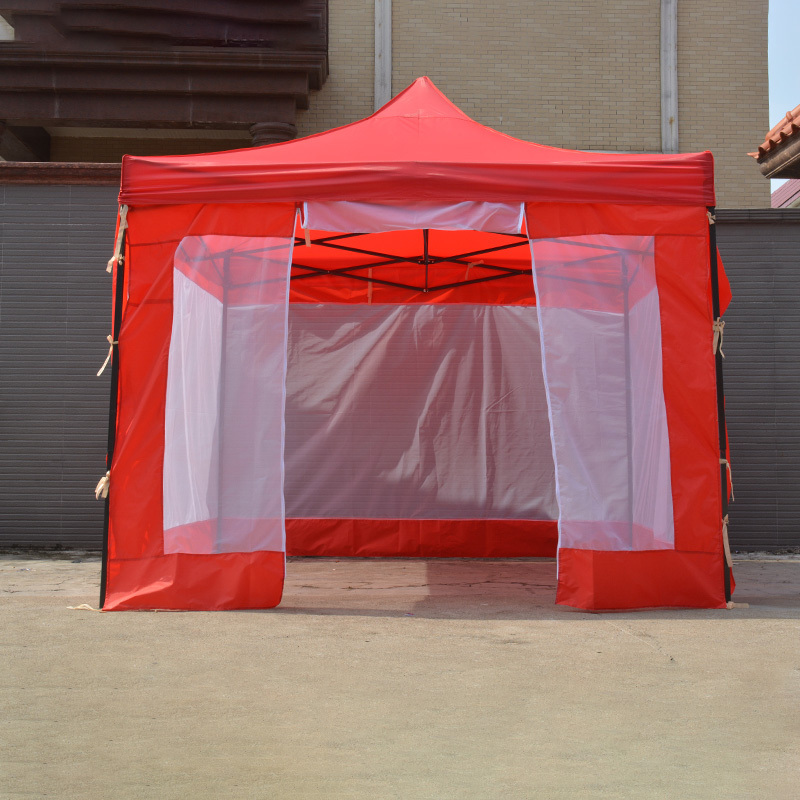 High Quality Canopies 210D 4 Full Walls Enclosed Pop Up Canopy Tent 10x10 With Sidewalls