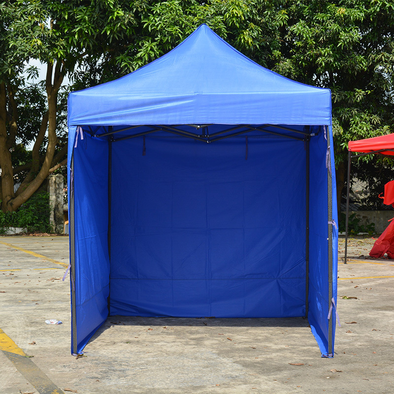 Custom Outdoor 1.5x1.5m Aluminum Gazebo Canopy Pop Up Tent Foldable Tent With Transparent Curtain