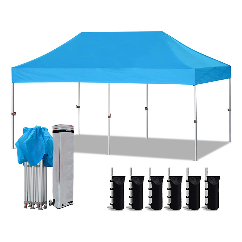 Outdoor Portable Lightweight Folding Instant Pop Up Gazebo Canopy Shade Tent 3x3 3x4.5 3x6 Trade Show Tent