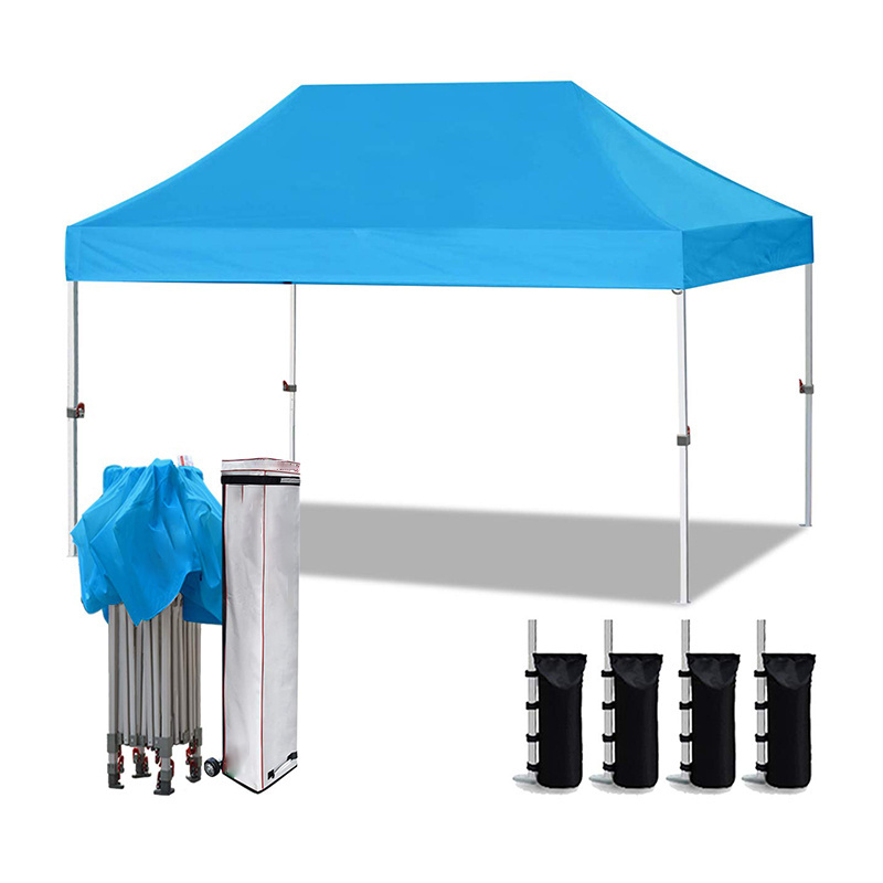 Outdoor Portable Lightweight Folding Instant Pop Up Gazebo Canopy Shade Tent 3x3 3x4.5 3x6 Trade Show Tent