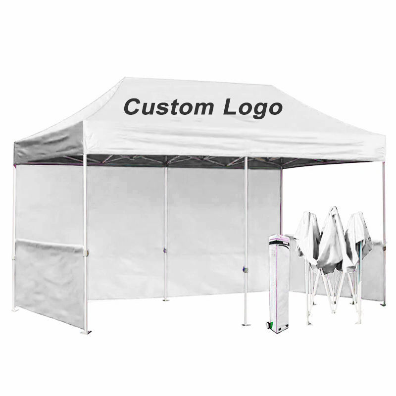 Custom Print Heavy Duty Large Exhibition Trade Show Aluminium 3x6m Pop Up Canopy Tent Gazebo For Events