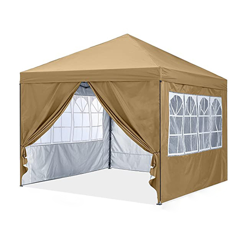 3X3M Party Wedding Sports Folding Gazebo Event Heavy Duty Foldaway Enclosed Canopy Tents With Sides Walls