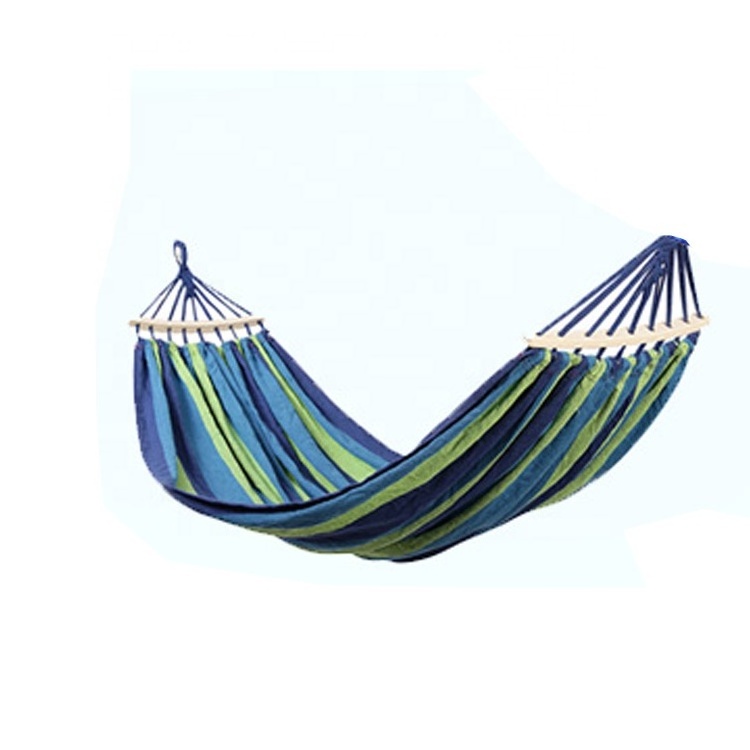 Swing Adults Hanging Rope Hammock For Outside 2 Canvas Cushions Garden use