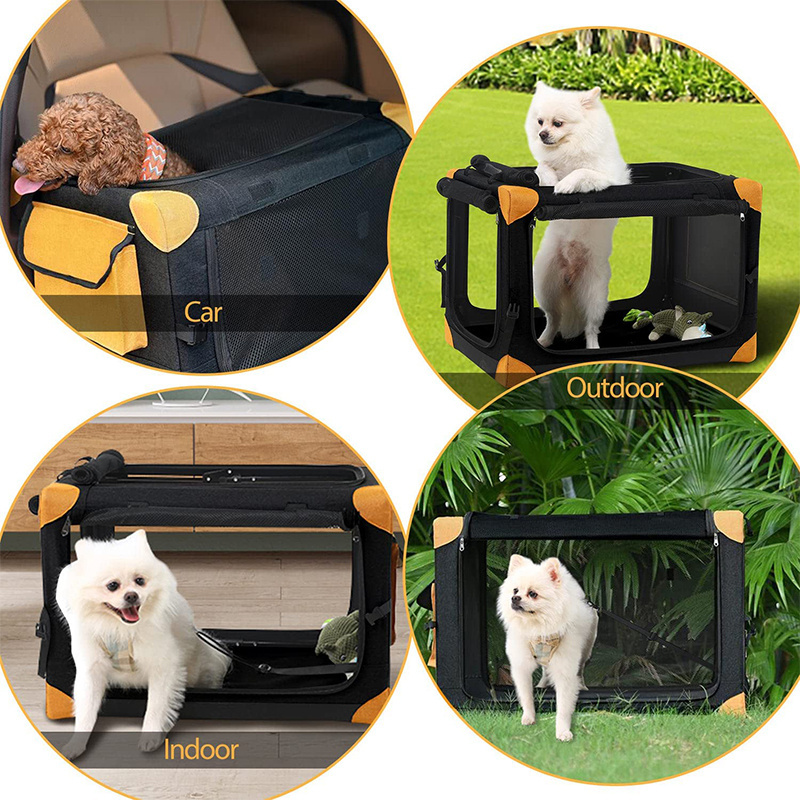 Hot Sale Breathable Travel Carriers Outdoor House Pet Dog Soft Bed Kennels for Crate