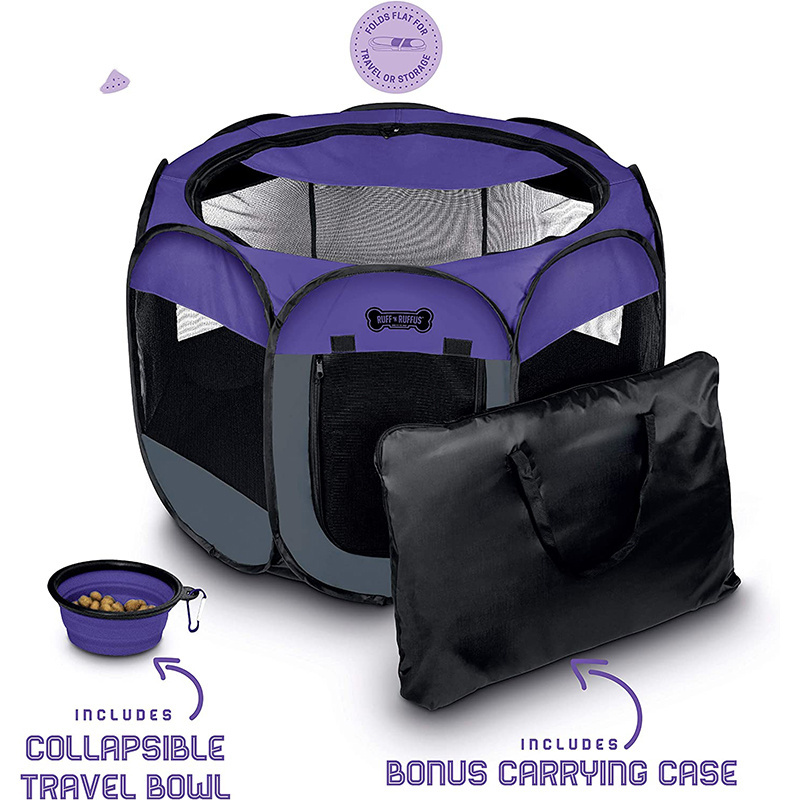 Multi-functional Home Fashions Portable Collapsible Pop Up Travel Pet Kennel