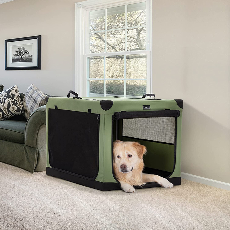 Hot Selling  Home Fashions Portable Collapsible Pop Up Travel Pet Kennel