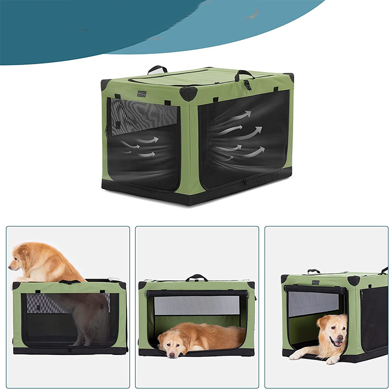 Hot Selling  Home Fashions Portable Collapsible Pop Up Travel Pet Kennel