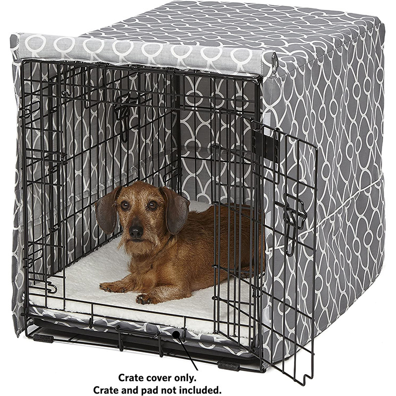 Factory Wholesale Travel Portable Fabric Aluminum Collapsible Dog Crate