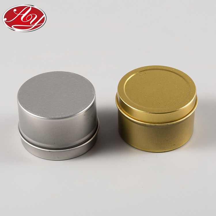 Wholesale High Quality Empty Tin Cans Custom Printed Small Round Tin Can