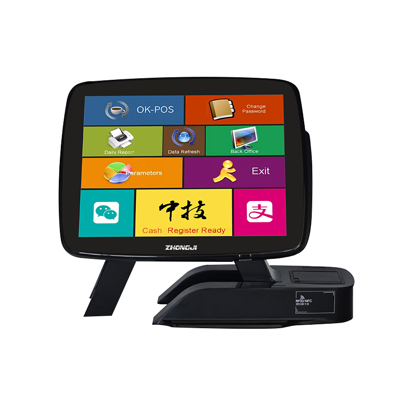 Wholesale Smart Printer 4G Ssd I5 Touch Screen All In One Pos Machine Epo Cash Register all in one pos system window 10