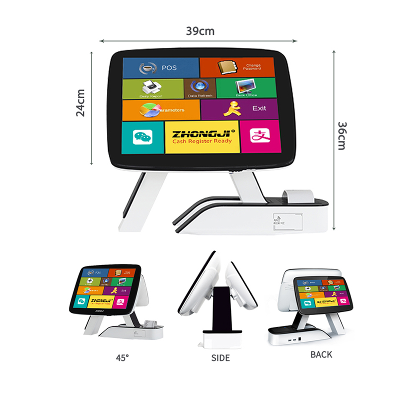 Wholesale Smart Printer 4G Ssd I5 Touch Screen All In One Pos Machine Epo Cash Register all in one pos system window 10