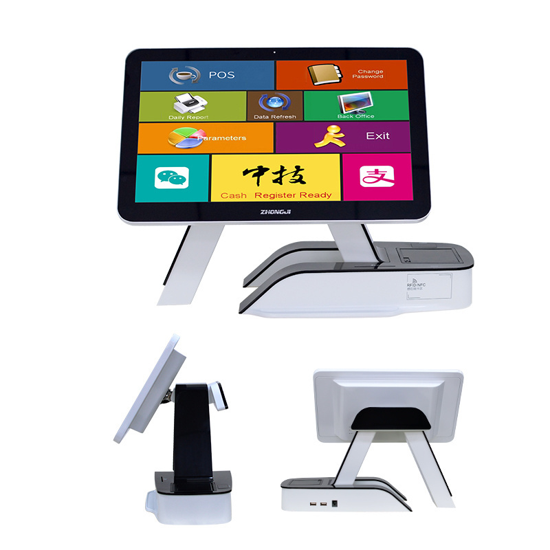 Caixa Registradora Automatical Touch Screen Epos Pos Cash Register Till System Machine Comput Pos Pantalla Touch Punto De Venta