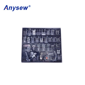 Anysew Sewing Machine Parts Household Singer Presser foot sets 32pcs