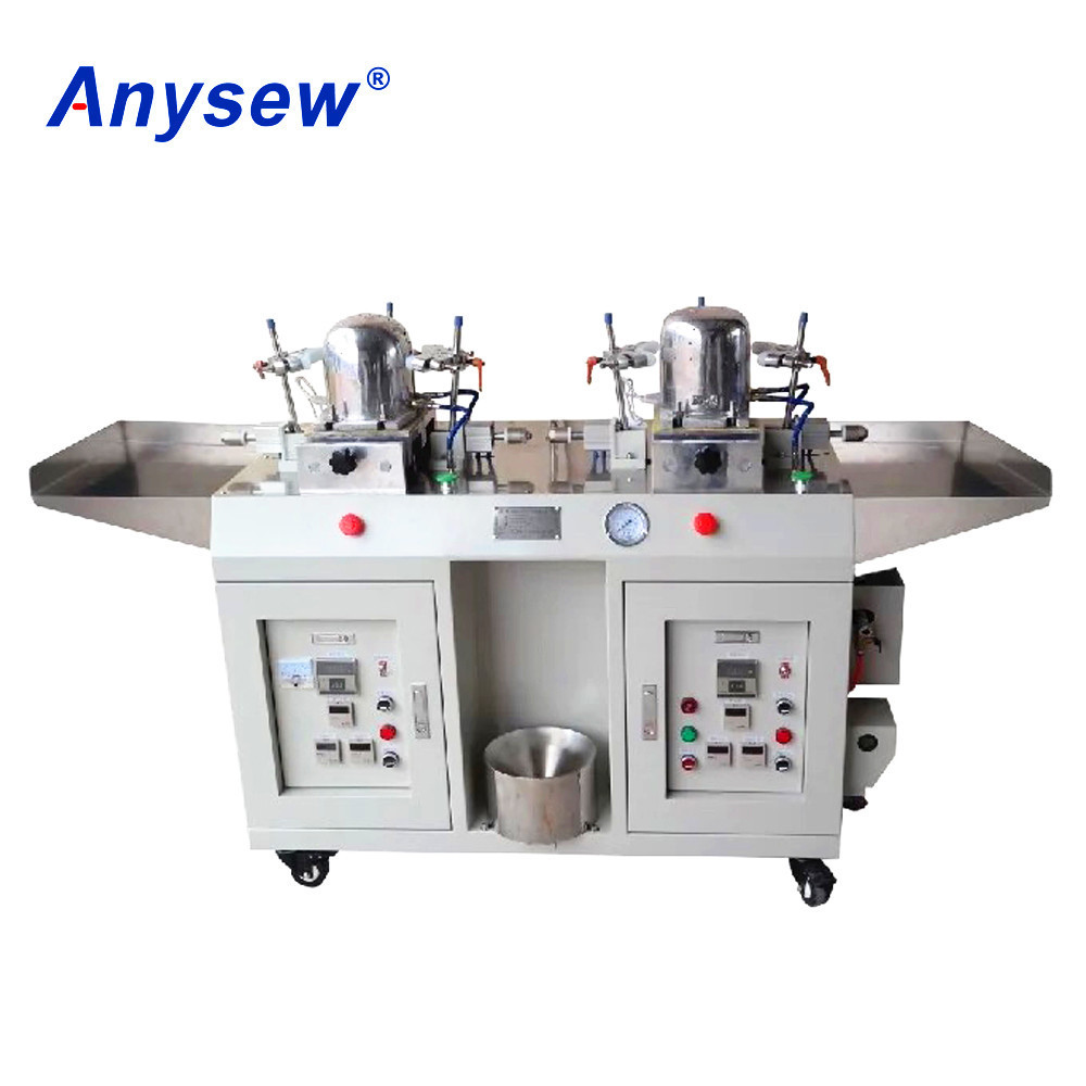 AS-IC02 Automatic Baseball hat Ironing Machine Two Heads Cap Making Machine