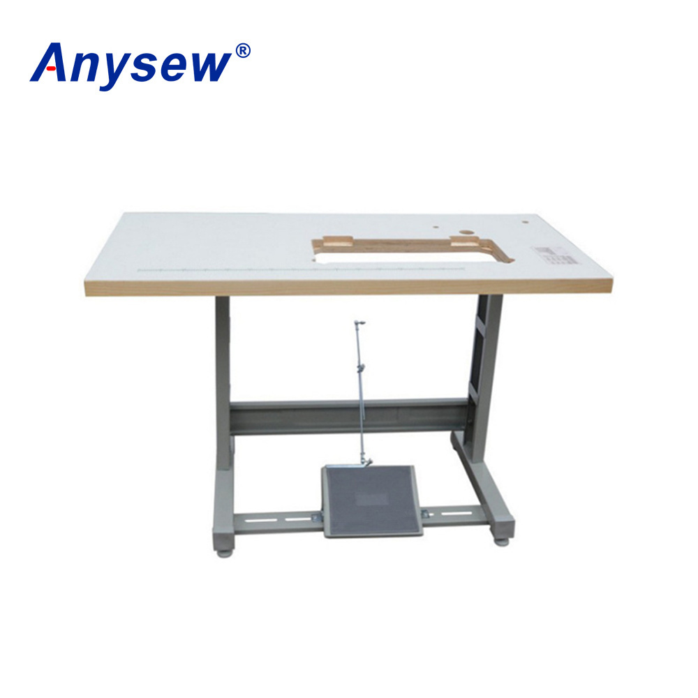 Industrial sewing machine stand and table