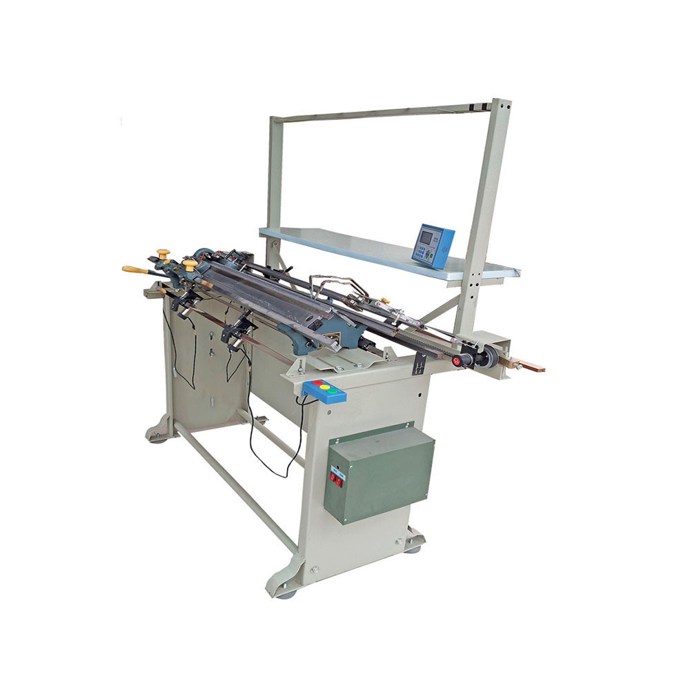 easy operate knitting machine semi automatic factory price 2 colors semi auto Computerized Flat Knitting Machine