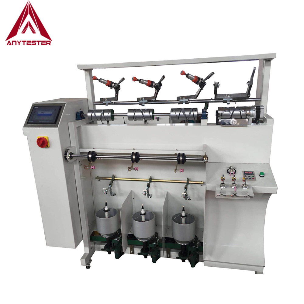 high quality cotton yarn doubling and twisting machine with 2 spindles