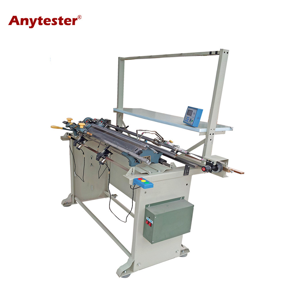 Semi-automatic Flat Knitting Machine With Latch Needle