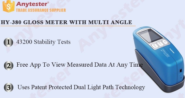 HY-380 Multi Angle Gloss Meter