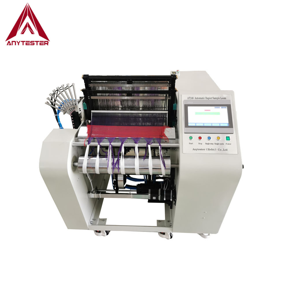 Lab Yarn Weaving Machine Full Automatic Rapier Sample Loom