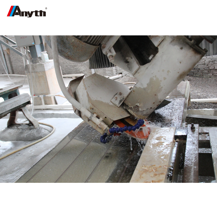 Excellent Quality Oil Sealed Track Slab Stone Slate Edge Cutter  Motor Automatic Saw Granite Cutting Machine