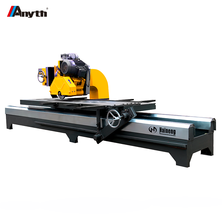 Excellent Quality Oil Sealed Track Slab Stone Slate Edge Cutter  Motor Automatic Saw Granite Cutting Machine