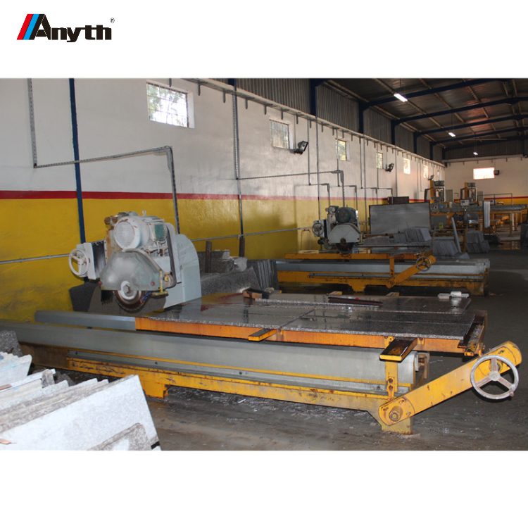 Excellent Quality Oil Sealed Track Slab Stone Slate Edge Cutter  Motor Automatic Saw Granite Cutting Machine