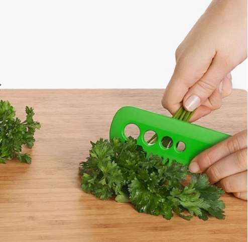 Vegetable Herb Eliminator Vegetable Leaf Comb Household Kitchen Multifunctional Gadgets Cooking Portable Kitchen Gadgets